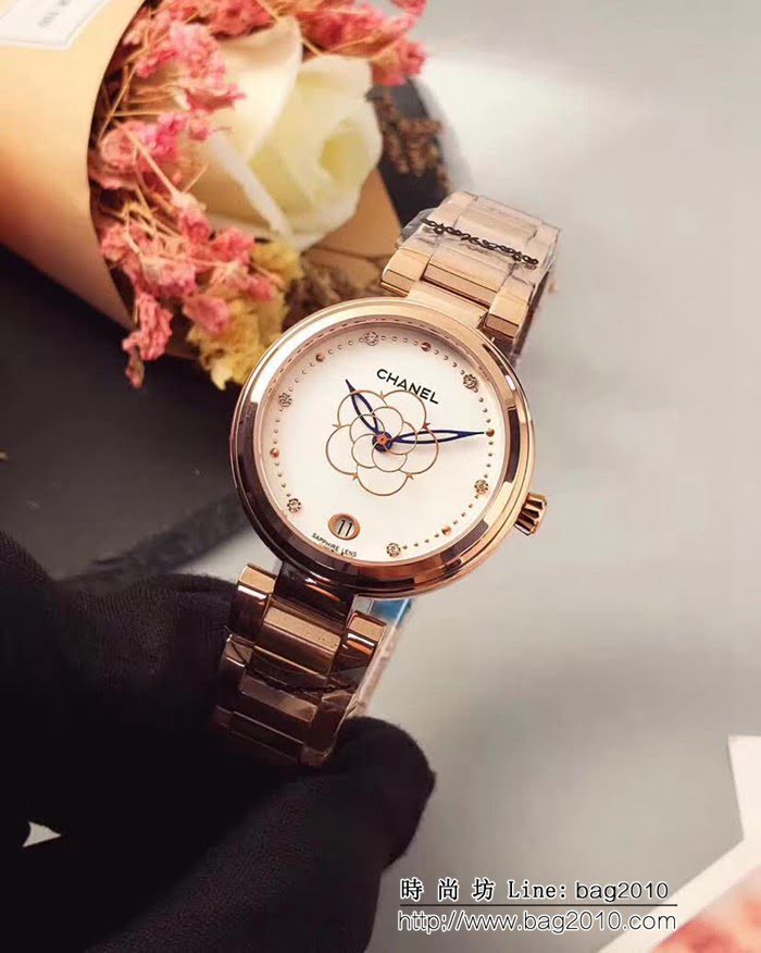 CHANEL香奈兒 山茶花新品力作 女士腕表 WSS3265